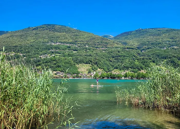 Semesterbostad Bassotta Strand-blockhaus Sorico